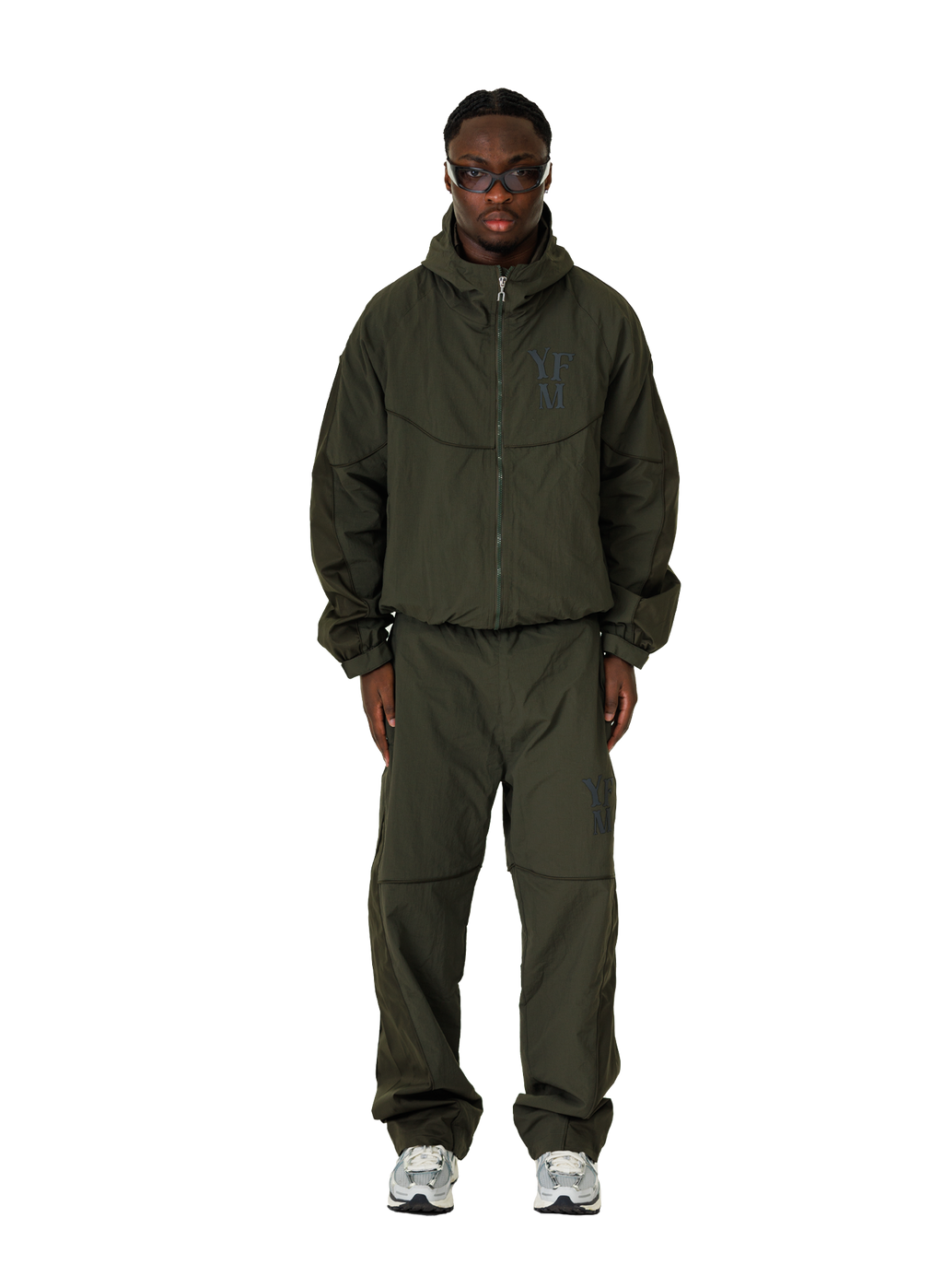 YFM NYLON JACKET DARK GREEN