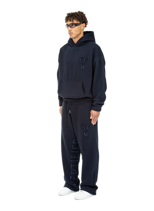 C/A HOODIE NAVY BLUE