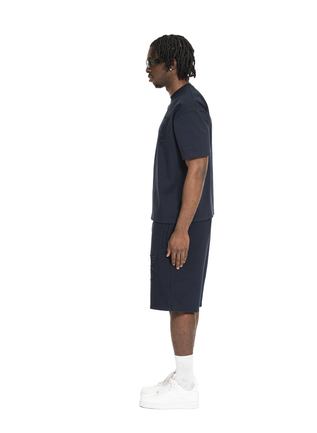 C/A T-SHIRT NAVY BLUE