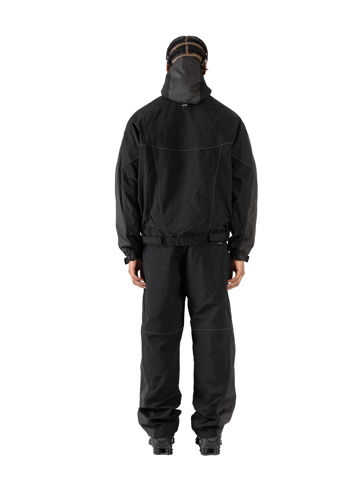 YFM NYLON PANTS BLACK