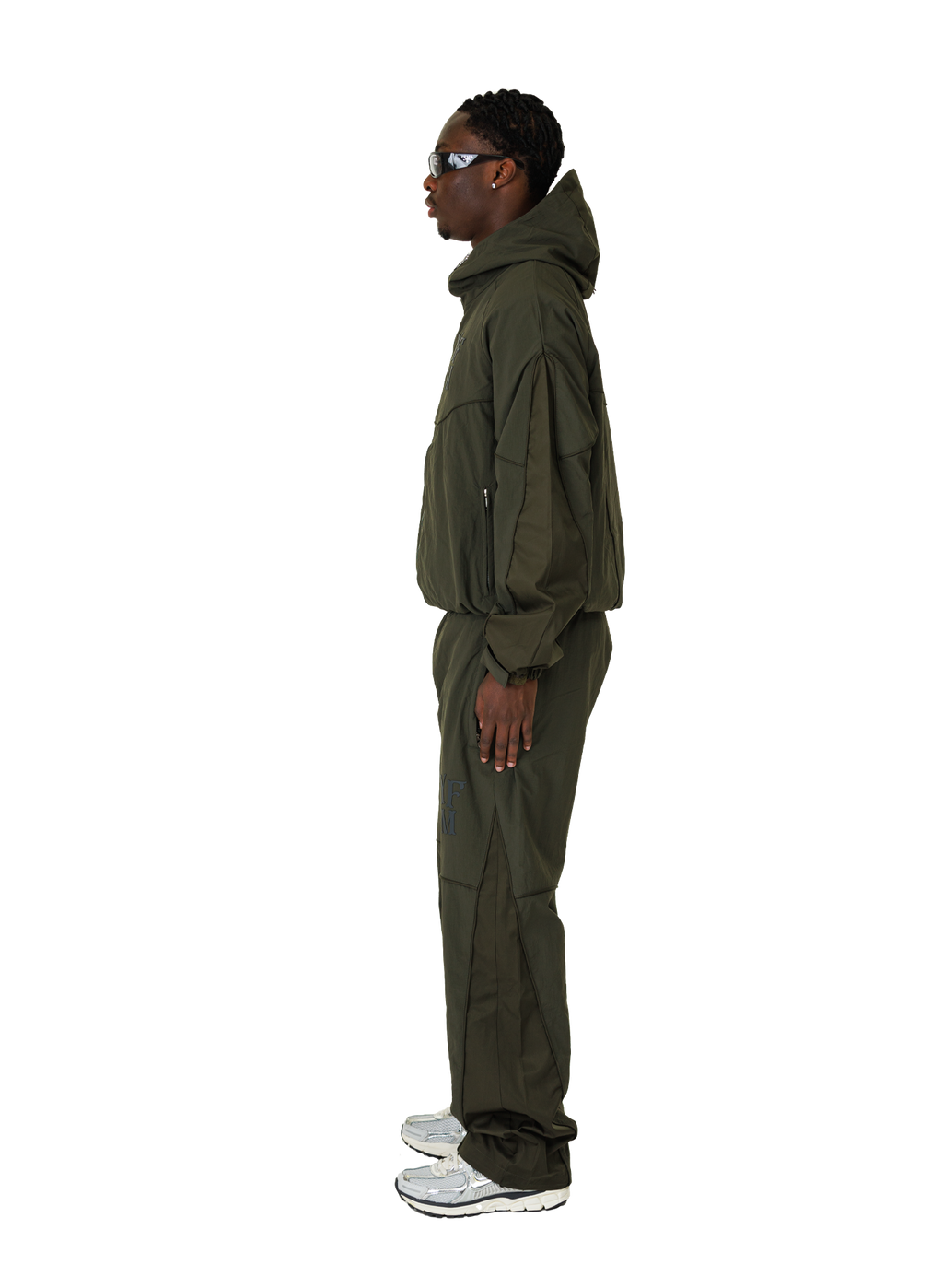 YFM NYLON JACKET DARK GREEN