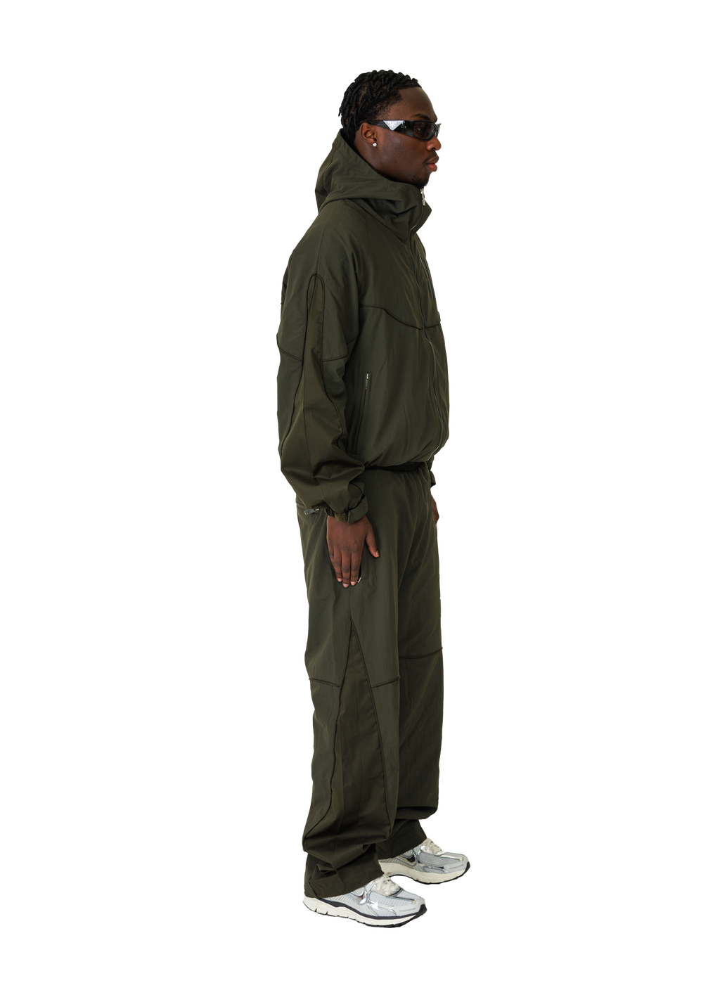 YFM NYLON JACKET DARK GREEN