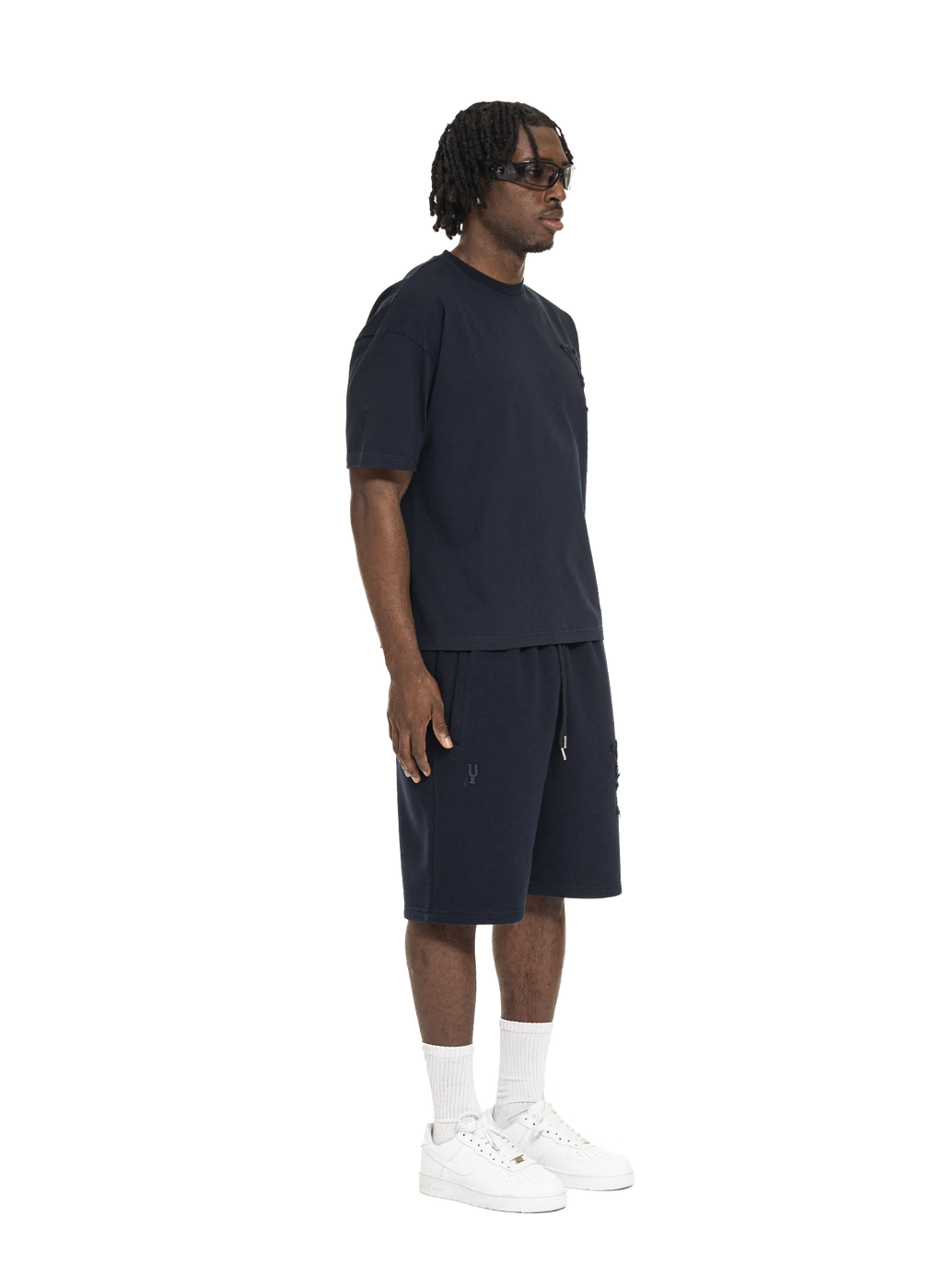 C/A T-SHIRT NAVY BLUE