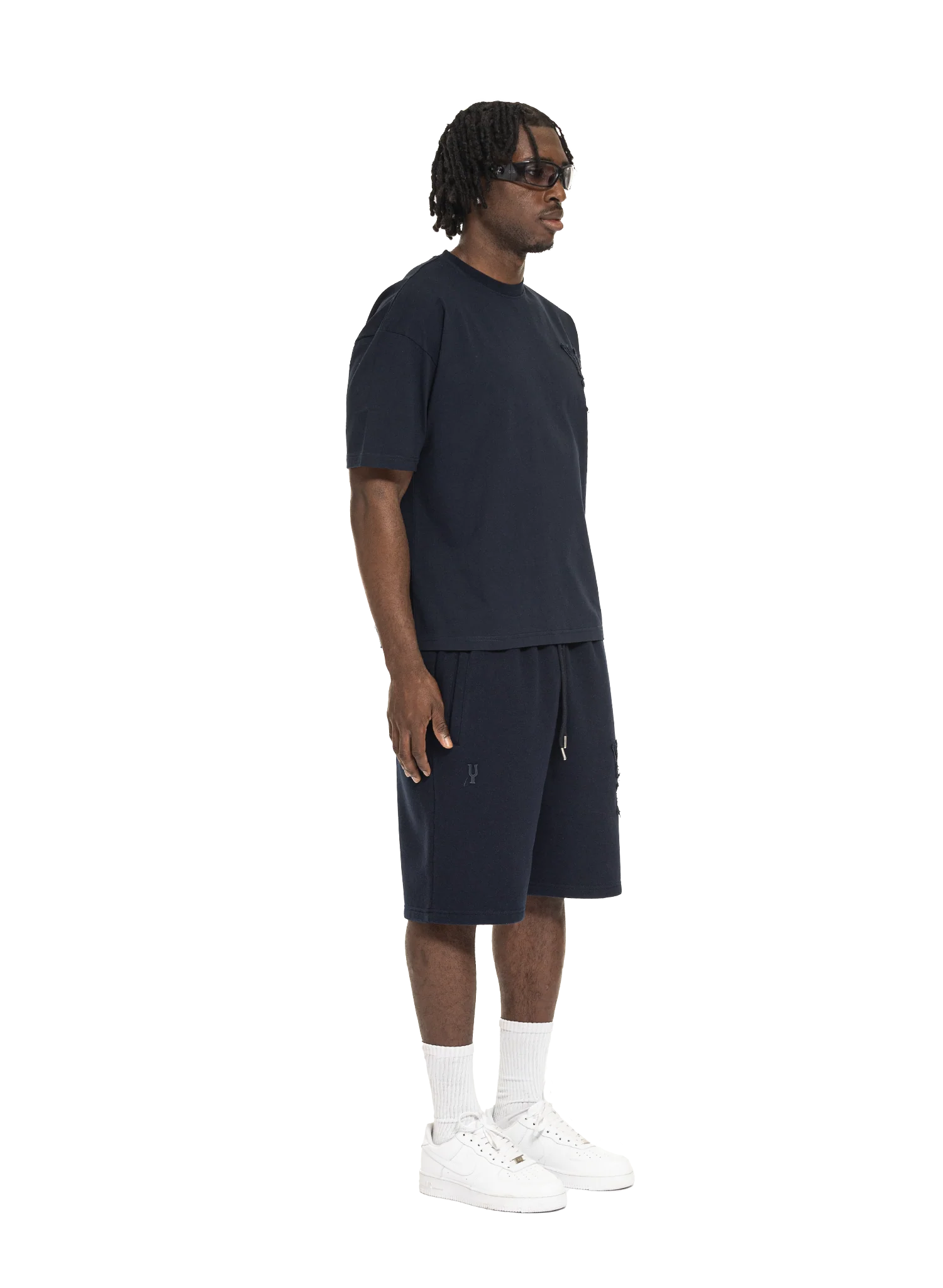 C/A T-SHIRT NAVY BLUE