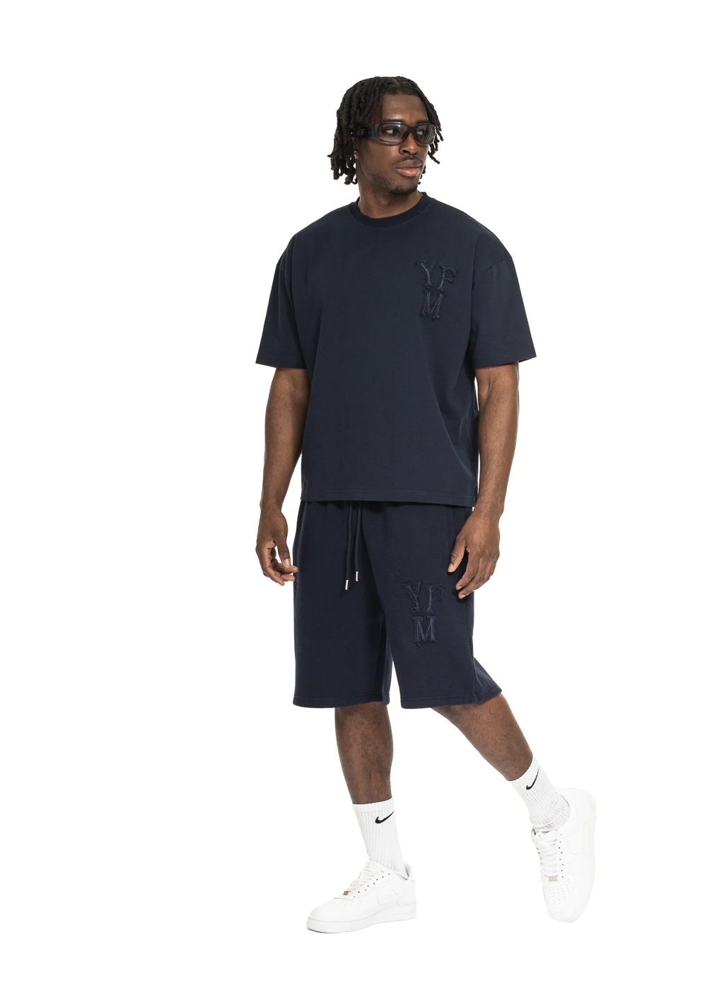 C/A T-SHIRT NAVY BLUE