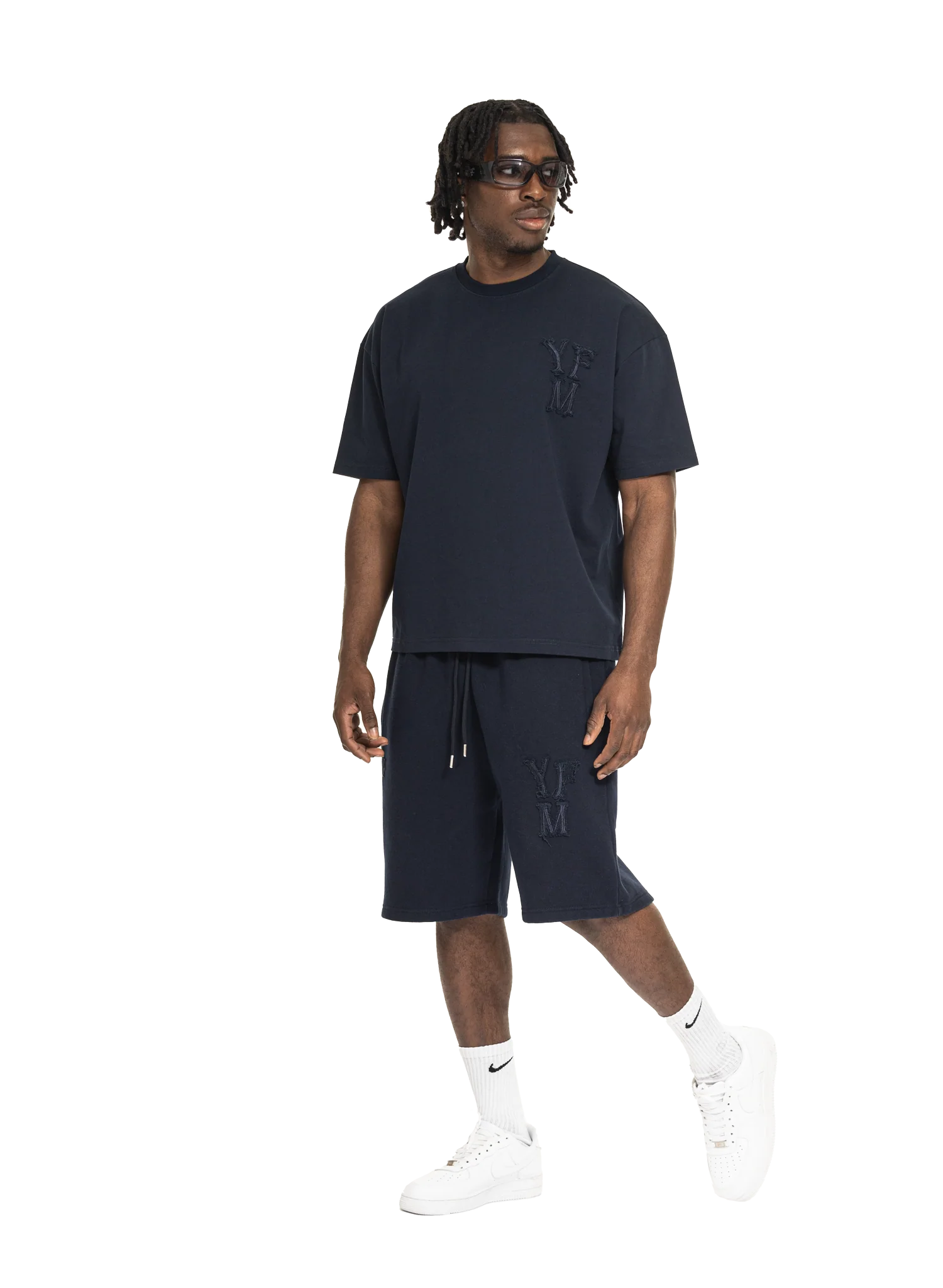 C/A T-SHIRT NAVY BLUE